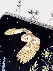Joe Browns Blue Owl Clutch Bag - Image 4 of 4