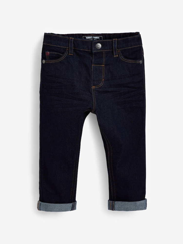 Denim Rinse Regular Fit Comfort Stretch Jeans (3mths-7yrs) - Image 1 of 8