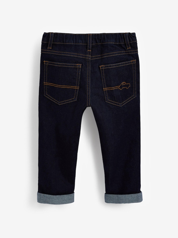 Denim Rinse Regular Fit Comfort Stretch Jeans (3mths-7yrs) - Image 2 of 8