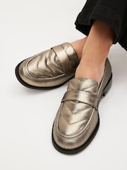 Bronze Forever Comfort® Leather Quilted Loafers - Image 2 of 7