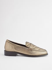 Bronze Forever Comfort® Leather Quilted Loafers - Image 4 of 7
