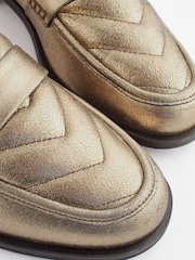 Bronze Forever Comfort® Leather Quilted Loafers - Image 6 of 7