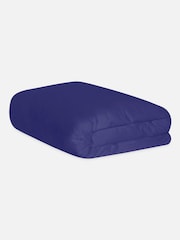 Jasper Conran London Blue 300 Thread Count Percale Weave Plain Duvet Cover - Image 3 of 4