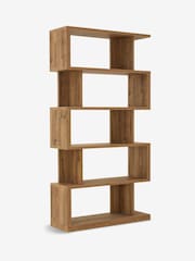 Dark Bronx Oak Effect Shelving Unit - Image 6 of 9