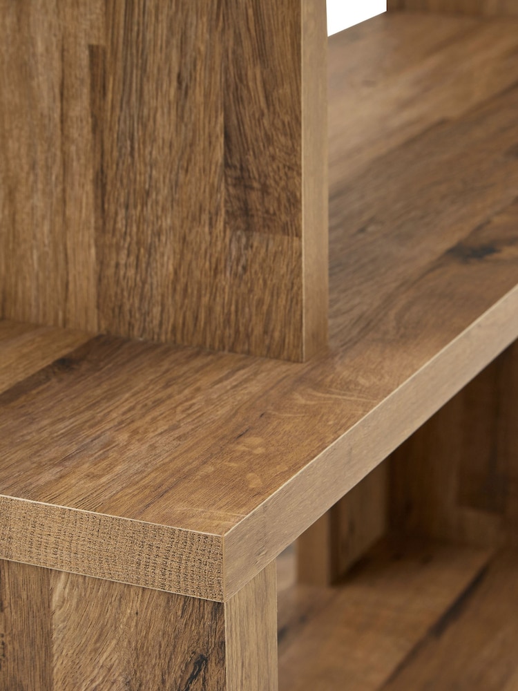 Dark Bronx Oak Effect Shelving Unit - Image 9 of 9