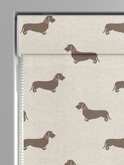 Emily Bond Natural 100% Cotton Basil Made to Measure Roman Blinds - Image 3 of 6