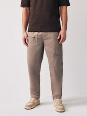 Converse Brown Woven Cargo Trousers - Image 1 of 7