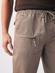 Converse Brown Woven Cargo Trousers - Image 4 of 7