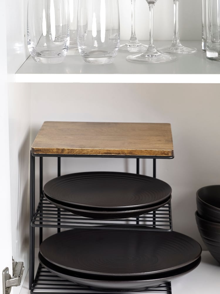 Black Bronx Plate Rack - Image 2 of 4