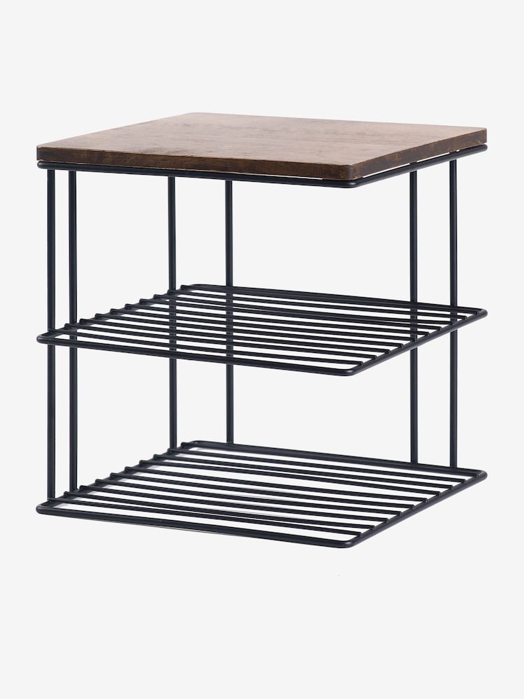 Black Bronx Plate Rack - Image 4 of 4
