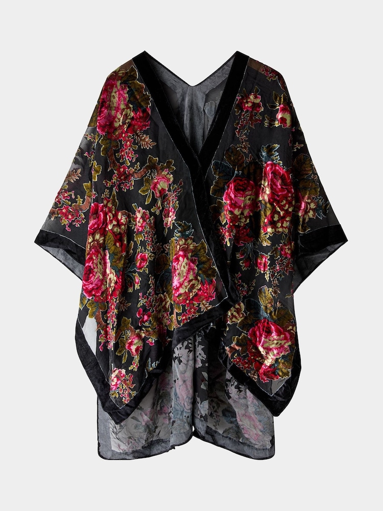 Joe Browns Devore Floral Kimono Cover-Up - 2суретінің 1 суреті