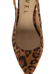 Ravel Animal Slingback  Stiletto Court Shoe - Image 4 of 4