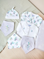 JoJo Maman Bébé White 6-Piece Letter Box Gift Set - Image 1 of 2