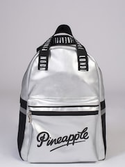 Pineapple Silver Retro Logo Pocket Backpack - Image 1 of 4