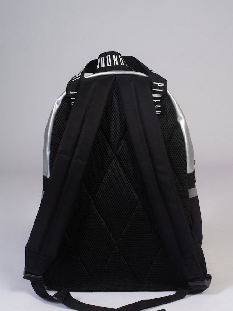 Pineapple Silver Retro Logo Pocket Backpack - Image 2 of 4