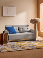 MADE.COM Pebble Grey Haru 2 Seater Sofa Bed - Image 1 of 8