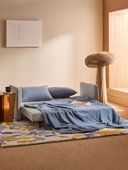 MADE.COM Pebble Grey Haru 2 Seater Sofa Bed - Image 3 of 8