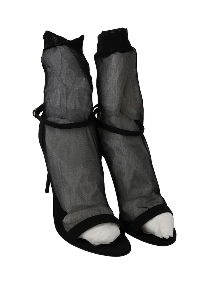 Dolce & Gabbana LOVE Diadem Black Shoes - Image 1 of 4