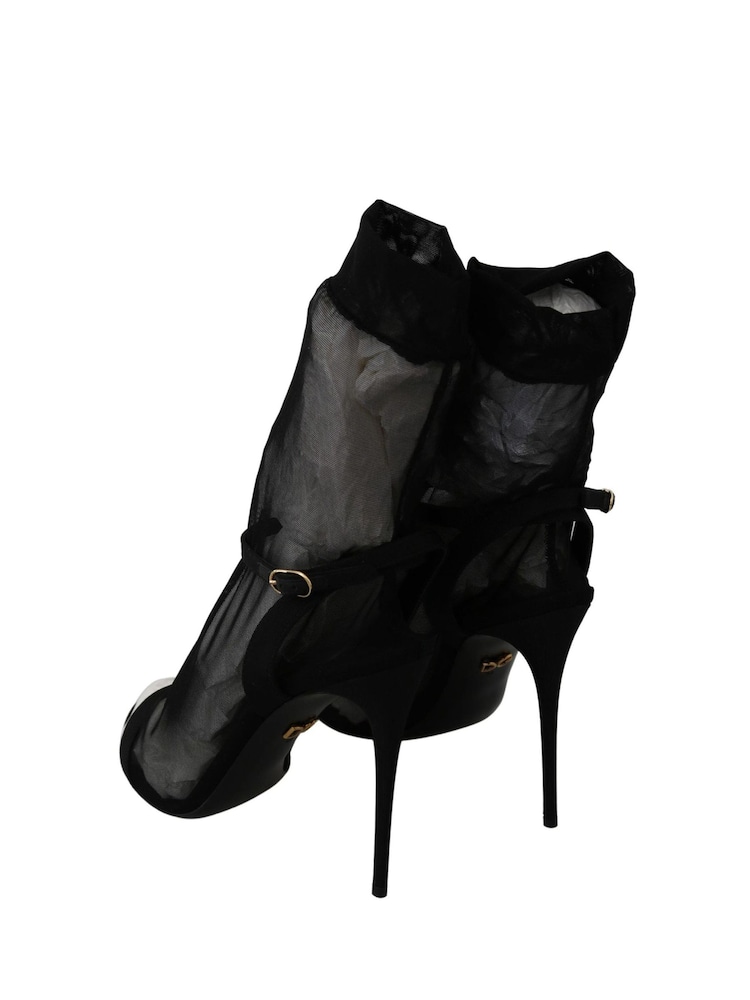 Dolce & Gabbana LOVE Diadem Black Shoes - Image 4 of 4