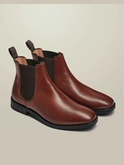 Castaño marrón - Botas Chelsea de cuero de Charles Tyrwhitt - Imagen 4 de 4
