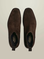 Marrón chocolate - Botas Chelsea de cuero de Charles Tyrwhitt - Imagen 4 de 4