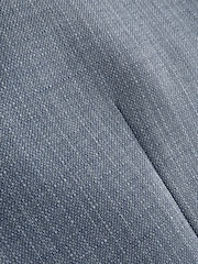 Blue Regular Fit Textured Suit Waistcoat - Image 6 of 8