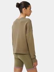 Sweaty Betty Brown After Class Crop Sweatshirt - Image 2 of 4
