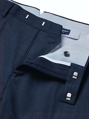 Indigo Plavo - Charles Tyrwhitt Uži kroj Italijanski Luksuz Odelo Pantalone - Slika 5 od 5