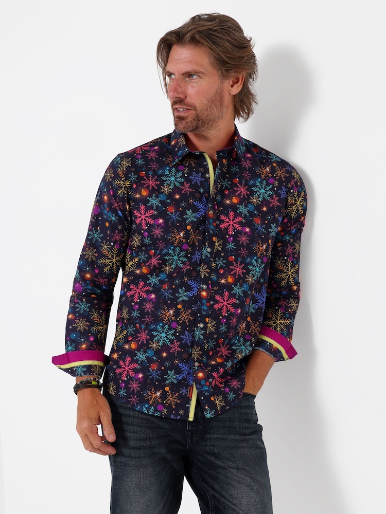 Joe Browns Sensational Snowflake Shirt - 7суретінің 2 суреті