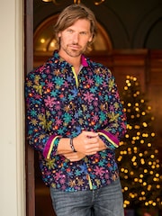 Joe Browns Sensational Snowflake Shirt - 7суретінің 6 суреті
