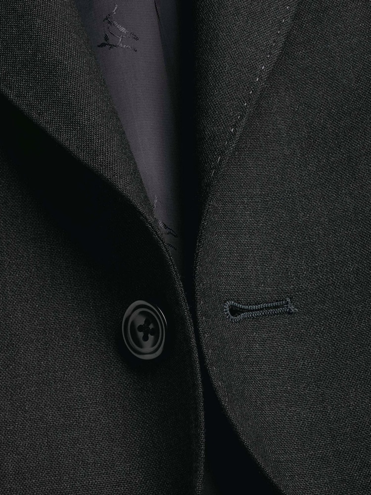 Charles Tyrwhitt Grey Slim Fit Ultimate Performance Suit Jacket - Image 6 of 6 Charles Tyrwhitt Grey Slim Fit Ultimate Performance Suit Jacket - Image 6 of 6