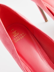 Pink Regular/Wide Fit Forever Comfort® Point Court Shoes - Image 6 of 6