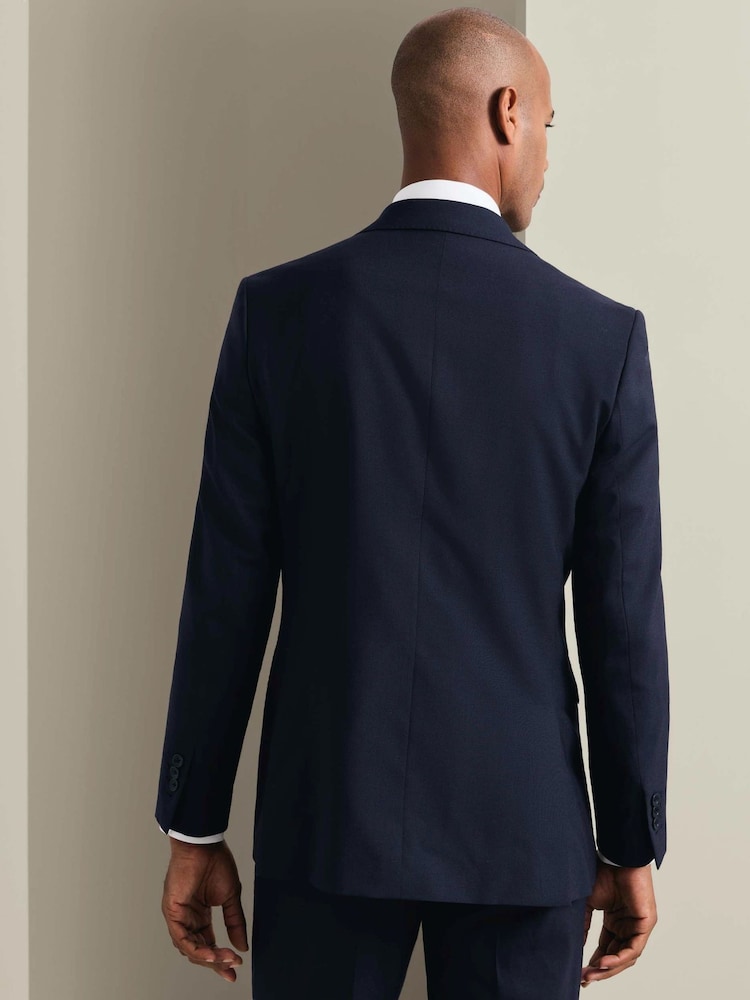 Charles Tyrwhitt Dark Navy Blue Slim Fit Ultimate Performance Suit Jacket - Image 2 of 4 Charles Tyrwhitt Dark Navy Blue Slim Fit Ultimate Performance Suit Jacket - Image 2 of 4