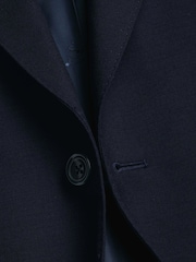 Charles Tyrwhitt Dark Navy Blue Slim Fit Ultimate Performance Suit Jacket - Image 4 of 4