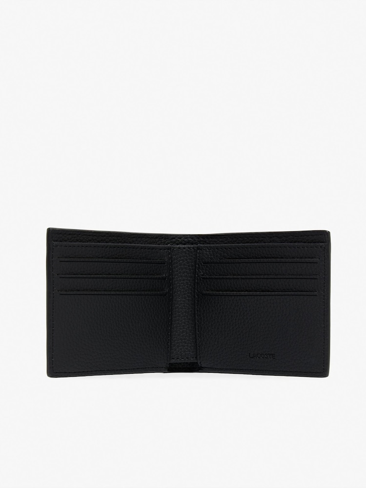 Lacoste Black Billfold Wallet - Image 2 of 4 Lacoste Black Billfold Wallet - Image 2 of 4