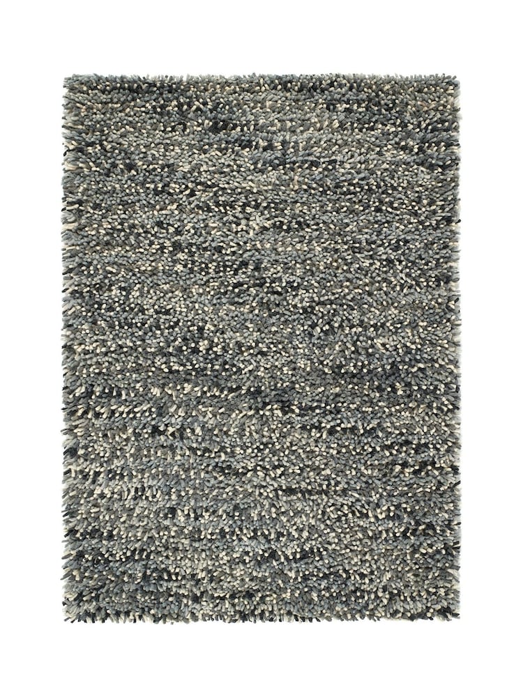 Origins Grey Rocks Shaggy Rug - Image 2 of 2