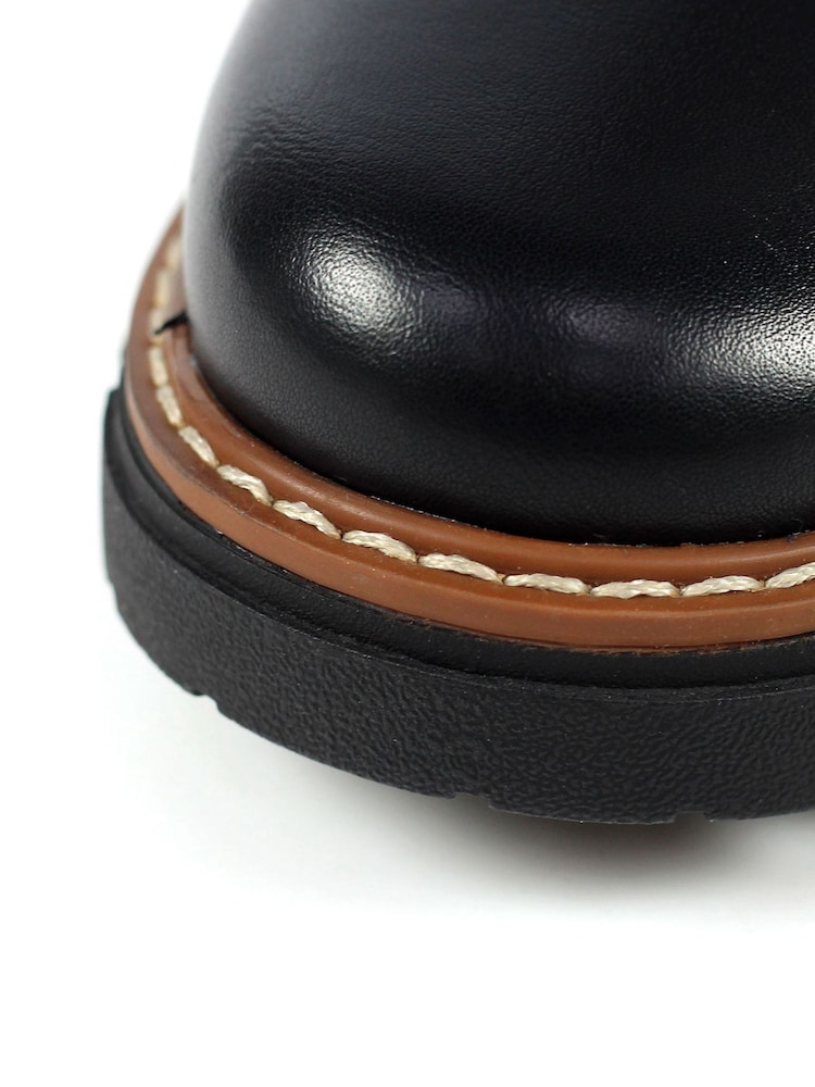 Lunar Poppins Faux Leather Ankle Boots - Image 10 of 10