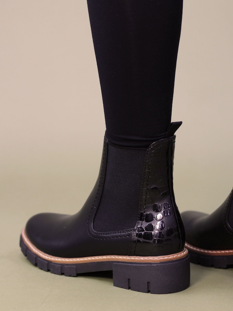 Lunar Poppins Faux Leather Ankle Boots - Image 2 of 10