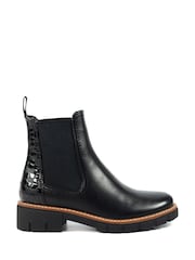 Lunar Poppins Faux Leather Ankle Boots - Image 3 of 10
