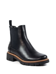 Lunar Poppins Faux Leather Ankle Boots - Image 4 of 10