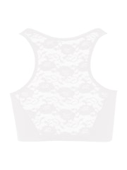 Blanc - Yours Curve Non-Wired Front Fastening Bra - Image 4 de 4