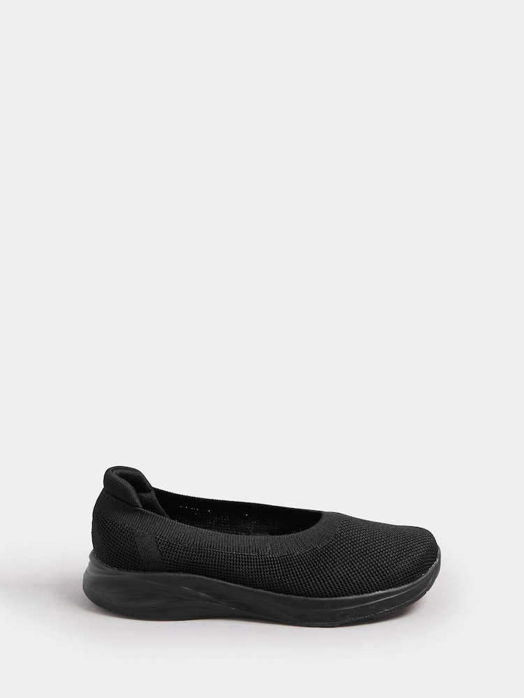Yours Curve Slip On pletene balerinke ekstra širokog kroja EEE - Slika 2 od 5 Yours Curve Slip On pletene balerinke ekstra širokog kroja EEE - Slika 2 od 5