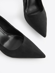 Black Premium Forever Comfort® Point Toe Court Shoes - Image 5 of 5