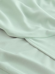 Sage Green Wrap Front Bridesmaid Maxi Dress - Image 3 of 7