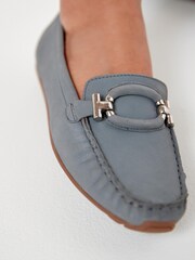 Синий - Кожаные мокасины Forever Comfort® - Image 2 of 7