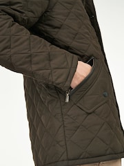 Barbour® Olive Green Chelsea Quilted Jacket - Image 4 of 7