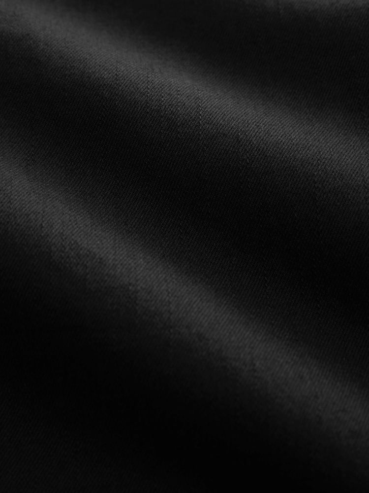 Solid Black Classic Stretch Relaxed Fit Jeans - Image 11 of 11