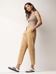 Neutral Tan Brown Chino Trousers - Image 2 of 6