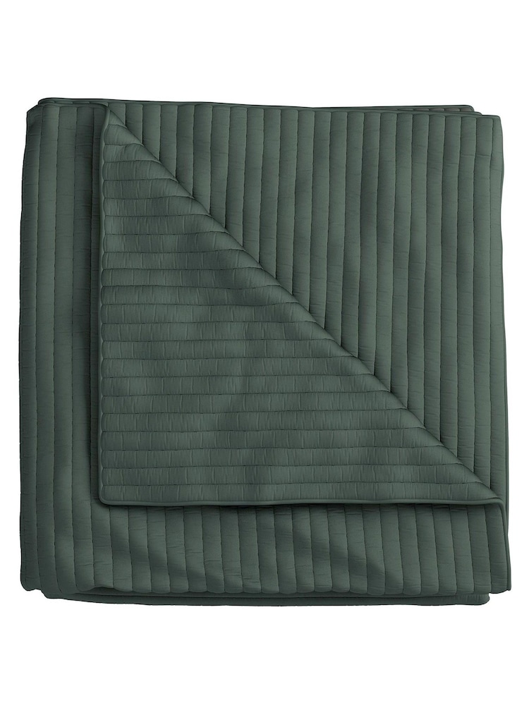 Bedeck of Belfast Green Nadir Kantha Throw - Image 4 of 4