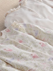 Mamas & Papas Pink Nutcracker Fairy Sleepsuits 3 Pack - Image 2 of 3